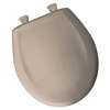 Mansfield Classic Beige slow close toilet seat