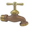 Brass hose bibb