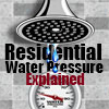 Residential water pressure explained
