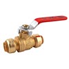 Push-to-fit ball valve