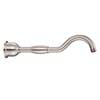 S-shaped shower arm extension
