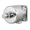 Metering shower valve