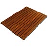 Teak floor mat