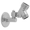 Wall bracket for handheld showers