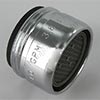 Low flow faucet aerator