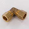 Brass Compression 90deg Elbow