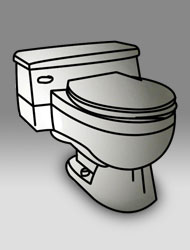 Briggs #6001, #6011 and #6012 Toilet
