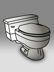 Briggs #6002 and #6014 Toilet