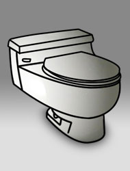 Briggs #6003 and #6004 Toilet