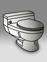 Briggs #6005 Toilet