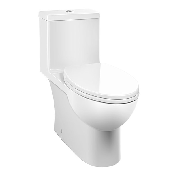 Caroma Caravelle Smart One-Piece Toilet - Push Button Style