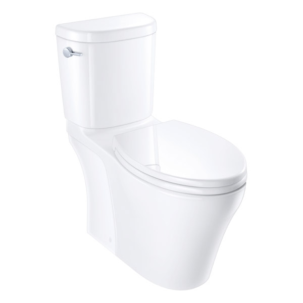 Caroma Somerton Smart Toilet - Lever Handle Two-Piece Tank #829110W