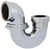 Cast brass p-trap #B