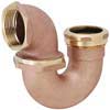 Cast brass p-trap #E