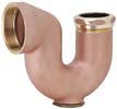 Cast brass p-trap #H