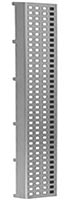 Square channel shower grate