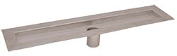 zeroEDGE channel drain with bottom outlet