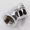 Chrome 45° Elbow