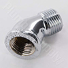Chrome 45° Street Elbow