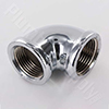 Chrome 90° Elbow