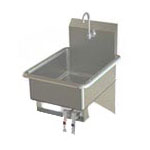knee valve operated hand wash sinks