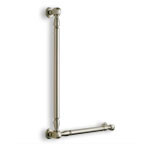angled grab bars