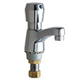 Chicago metered faucet