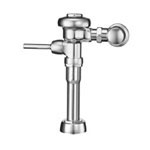 exposed, manually operated urinal flush valves