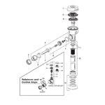 Royal flush valve repair parts