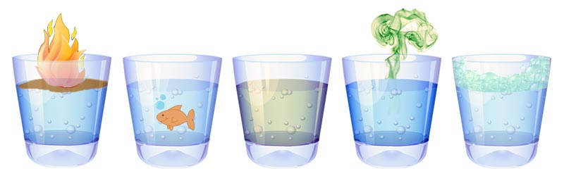 Odor problems in water