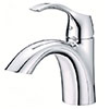 Centerset bathroom faucet