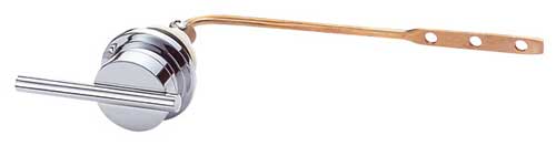 Gerber toilet tank trip lever in chrome finish