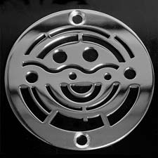 Number 7 round drain