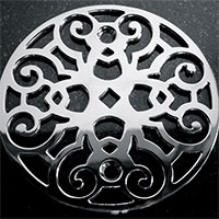 Scrolls 4 round drain