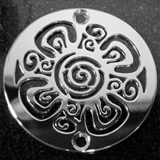 Cholollan pattern round drain