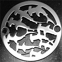 Sharks round drain cover