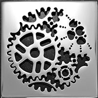 Sprockets square drain