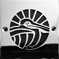 Pelican design square drain
