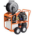 JM-3080 high flow gas powered jet for cleaning drains