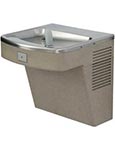 Wheelchair friendly wall mount cooler shown in granite finish