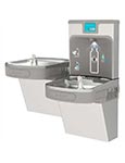 elkay filter enhanced ezh2o bottle filling station with bi-level water cooler