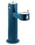 Endura II Double Bubbler Pedestal Drinking Fountains