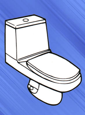 Canterbury 091-1400, 091-9400 Toilet