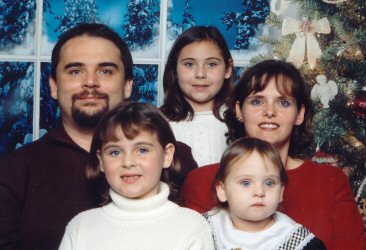 Rick and his family 2003