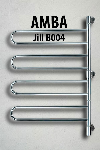 Example of Amba wall mounted swivel bar electric towel warmer