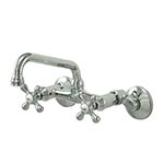 Designer wall mounted faucet