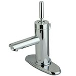 Joystick handle bathroom faucet