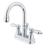 Gooseneck centerset lav faucet