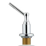 Solid brass soap/lotion dispenser