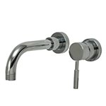 Modern style vessel faucet with single lever handle